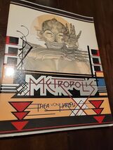 Metropolis by Thea Von Harbou MICHAEL KALUTA Illustrated Novel Donning 1... - $19.79