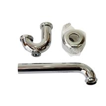 Proflo PFPTB400 11-1/8" Adjustable Tubular P-Trap - 1-1/4" Connections -... - $30.90