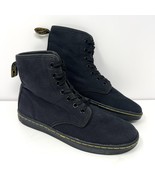 Dr. Doc Martens Women’s Shoreditch Combat Boot Sz 6 Black Canvas Lace Ai... - $39.55