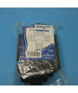 Active Aqua AAT100 1 x 1 x 1&quot; Hose Barb Tee Black Poly Qty 10 New - $11.49