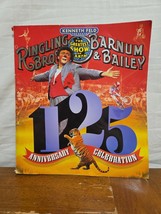 Ringling Bros and Barnum &amp; Bailey Circus 125th Anniversary Souvenir Program - $147.94 MXN