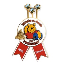 Winnie the Pooh Disney AP Pin: Winnie the Pooh for President - £538.33 GBP