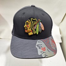 Chicago Blackhawks Logo 2017 Stanley Cup Playoffs Reebok Hat OSFA - $376.15 MXN