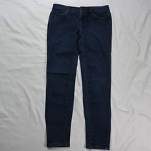 LOFT 24 / 00 Modern Skinny Ankle Medium Wash Stretch Denim Womens Jeans - £11.78 GBP