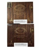 Montecristo Nicaragua 1935 Anniversary Empty Wooden Cigar Box 8.75x7.5x1.75 Lot - £11.94 GBP