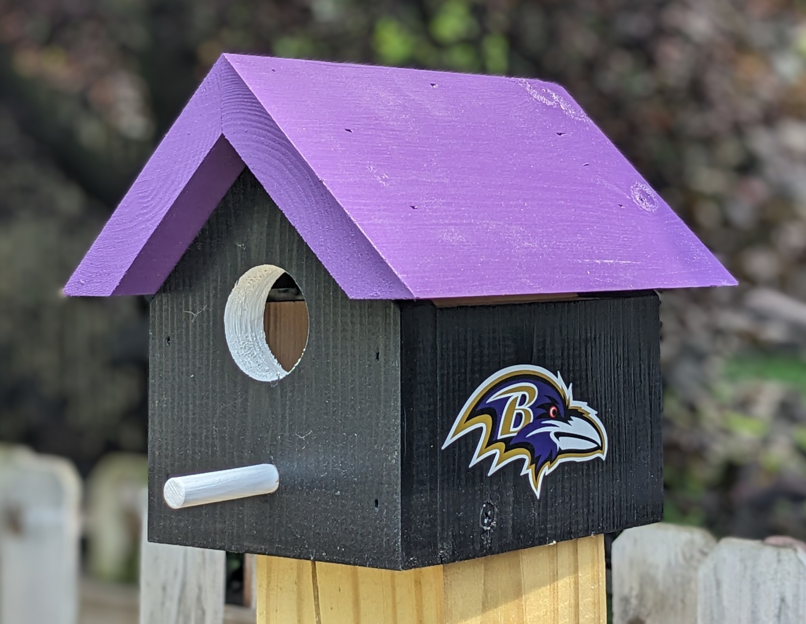 Baltimore Ravens Bird House - $34.00