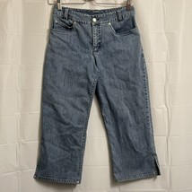 Pendleton Capri Jeans Women&#39;s Size 4 Petite Blue 20 1/4&quot; Inseam - £7.86 GBP