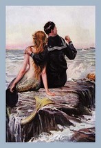 Sailor and Mermaid by Paul C. Stahr - Art Print - £17.52 GBP+