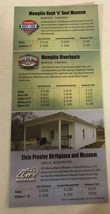 Elvis Presley Birthplace Museum Brochure Memphis Tennessee Vintage BR1 - $5.93