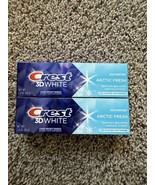 (2) Crest 3D White Fluoride Advanced ARCTIC FRESH Toothpaste 2.4oz 03/27 - $5.89