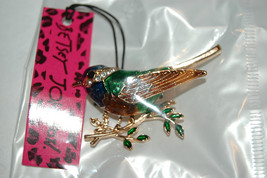 New Betsey Johnson Bird Pin Brooch Lapel Beautiful Jewelry - $14.99