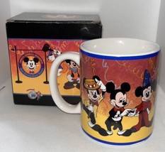 1995 Disneyana Convention Mickey Mouse Donald Coffee Mug MIB + Ornament ... - £10.18 GBP