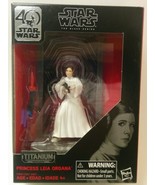 Star Wars Black Series 40th Anniversary Princess Leia Titanium Die Cast  - $19.95