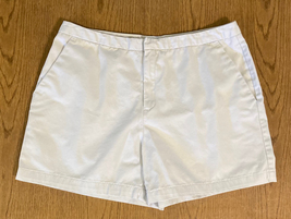 Dockers flat front khaki shorts women s size 14 thumb200