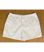Dockers women&#39;s khaki shorts size 14 flat front  - £2.37 GBP
