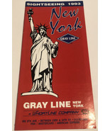 Vintage Gray Line Tours Brochure New York BRO11 - £5.42 GBP