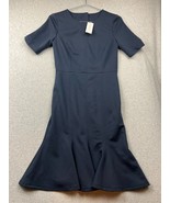 Banana Republic High Waist Dress Womens 0 Minimalist Simple Office Career - £43.58 GBP