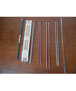 7 sets of Vintage 10 inch Boye, EZY Knit Single Point knitting Needles - £6.60 GBP