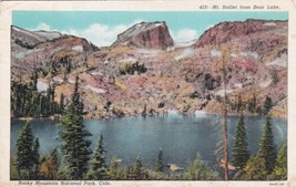 Mt. Hallet from Bear Lake Rocky Mountain National Park Colorado CO Postcard D15 - £2.38 GBP