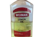 Weiman Lemon Oil Furniture Wood Polish with UVX-15 Sunscreen 16 Oz See Desc - £22.04 GBP