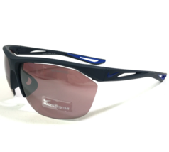 Nike Sunglasses TAILWIND E EV0946 404 Black Blue Square Frames w/ Red Lenses - £59.76 GBP