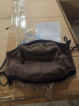 400 Cloth Face Masks 100% Cotton Washable Reusable Brown Mask Bulk Whole... - $188.09
