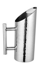 jug water pitcher Hammered Stainless Steel 2.5 liters - $65.15