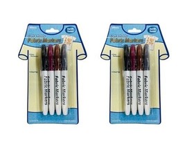 Lot of 2 - Allary Fabric Markers by Craft and Hobby, Earth Tones - £6.99 GBP
