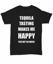 Tequila Tasting T-Shirt Lover Fan Funny Gift for Gag Unisex Tee Black - £15.00 GBP+