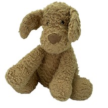 Jellycat Fuddlewuddle Puppy Brown Cuddly Dog Plush Shabby Small 8&quot; Stuffed - £8.35 GBP