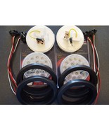 (4) 19 LED Trux Dual Revolution 4&quot; Round Clear Lens Stop Tail Turn Back-... - €166,68 EUR