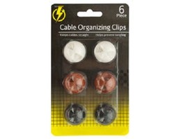 Cable Organizing Clips (6-pack) - $6.87