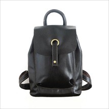 fashion genuine leather women backpack cowhide waterproof daily travel bookbag d - £109.78 GBP