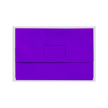 Marbig A3 Slimpick Document Wallet - Purple - $22.49 CAD