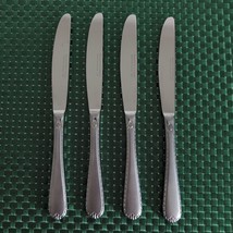 Hampton Silversmiths RACHELLE FROST Dinner Knives Set of 4 Stainless 18/... - $19.99