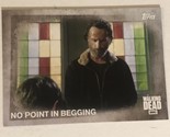 Walking Dead Trading Card #16 Andrew Lincoln Chandler Riggs - $1.97