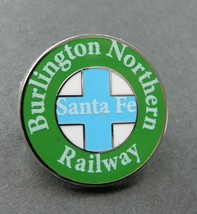 Burlington Northern Santa Fe Railway ATSF Railroad Lapel Pin 1.1 inches - £4.50 GBP