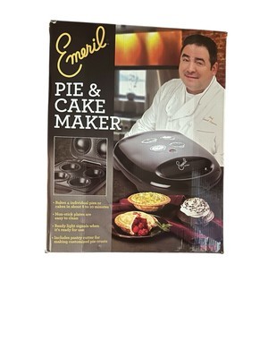 Electric Cake and Pie Maker Nonstick Plates Emeril by T-Fal Bakes 4 Cake... - $17.50