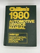 Chilton&#39;s 1980 Automotive Service Manual Professional Mechanics Ed  P/N 6872 Vtg - £11.03 GBP