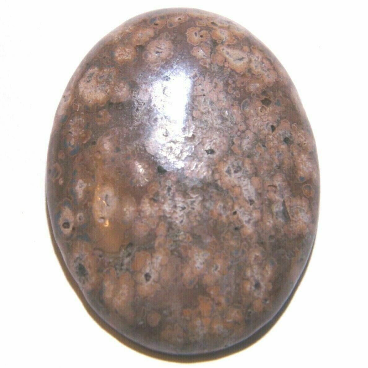 45.43Ct 39x29x6mm Oval Jasper Natural Cabochon Wire Wrap/Jewelry Making - $2.99