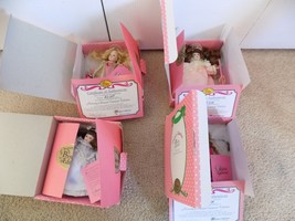 Lot of (4) Paradise Galleries Treasury Collection Premiere Edition Mini Dolls - $19.75