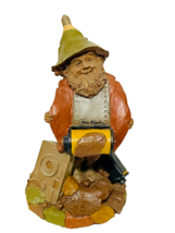 Tom Clark Gnome Figurine vtg sculpture SIGNED elf Cairn Flash Camera Film dwarf - £39.43 GBP