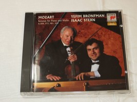 Mozart: Sonatas for Piano &amp; Violin CD Dec-1996 Sony Classical Yefim Bronfman Isa - £10.11 GBP