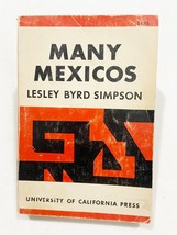 Many Mexicos, Lesley Byrd Simpson, Pb 1962 - £15.74 GBP