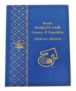 1962 Seattle World&#39;s Fair Century 21 Expo Official Silver Mint Medals Se... - $764.96 CAD
