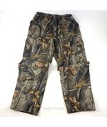 Field &amp; Stream Realtree Camo Hunting Pants Sz L Drawstring Waist Cargo - $34.99