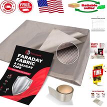 Lab-Tested EMF Blocking Fabric for DIY Faraday Bags — Lightweight &amp; Cust... - $663.47 MXN