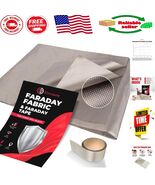 Lab-Tested EMF Blocking Fabric for DIY Faraday Bags — Lightweight &amp; Cust... - $664.49 MXN