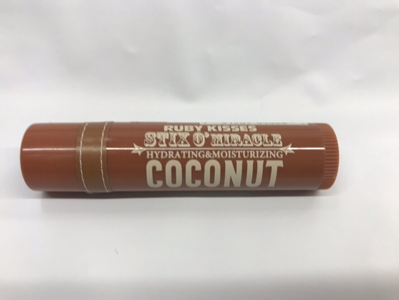RUBY KISSES STIX O&#39;MIRACLE HYDRATING &amp; MOISTURIZING COCONUT LIP BALM  0.... - $1.99