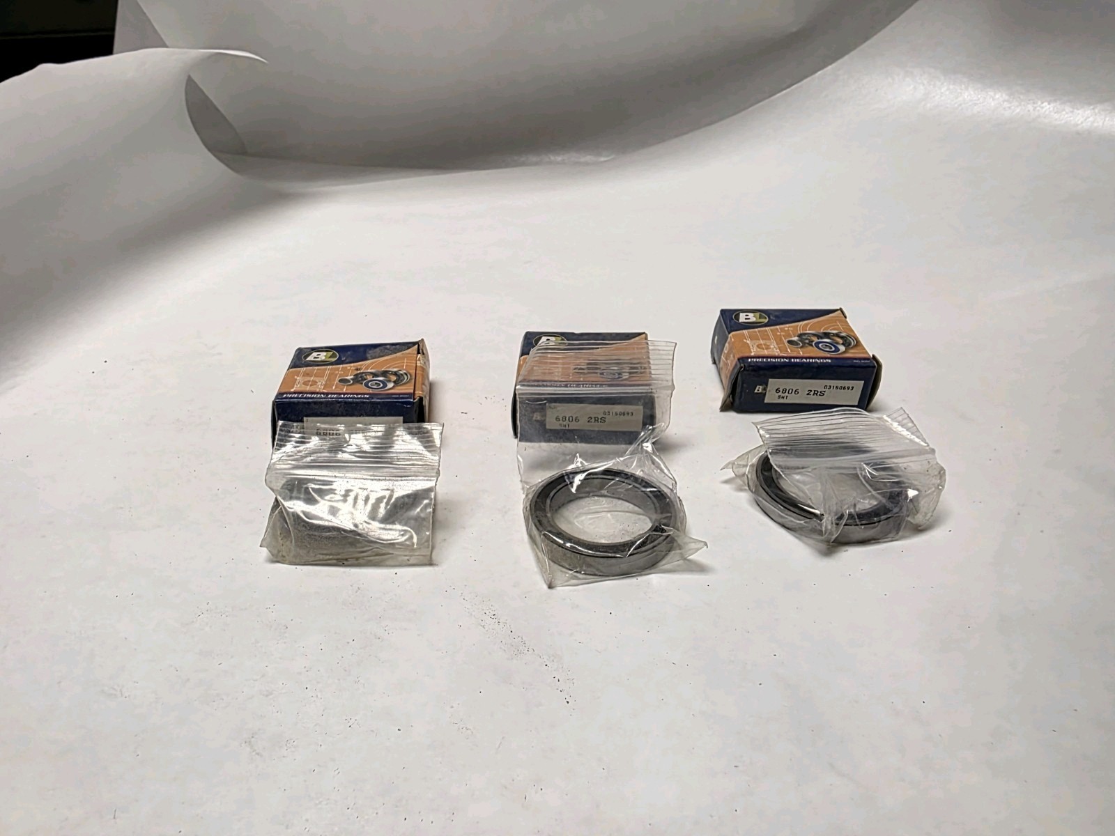 3 pcs. Unbranded/B. L. 6806 2RS Deep Groove Ball Bearing 30mm x 42mm x 7mm - $19.99